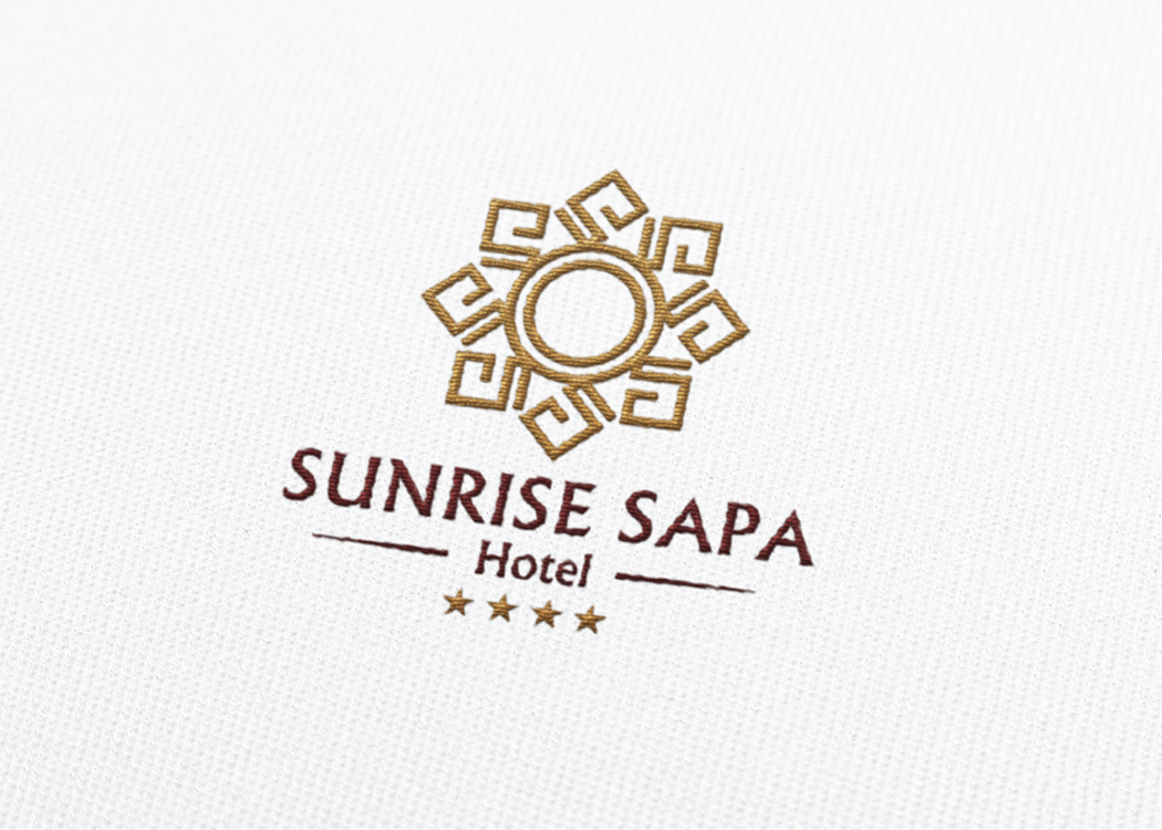 SUNRISE SAPA HOTEL - Thiết kế logo khách sạn 4 sao Sunrise Sapa Hotel